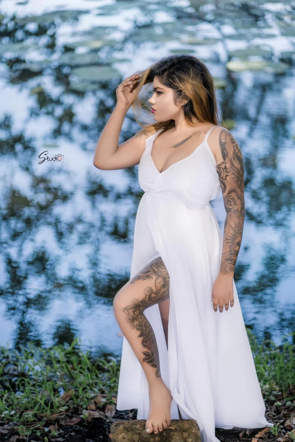 Tatoo Girl - Sri Lankan Photoshoot Gallery (1)